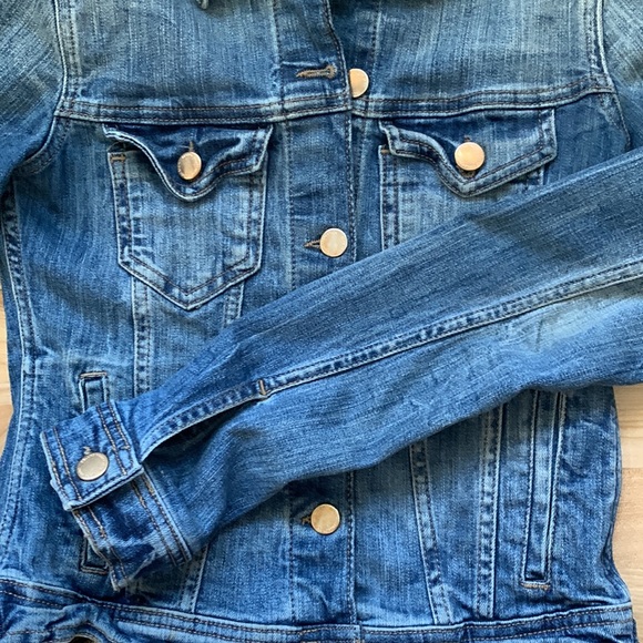 Women Small Zara Jean Jacket - Picture 3 of 4